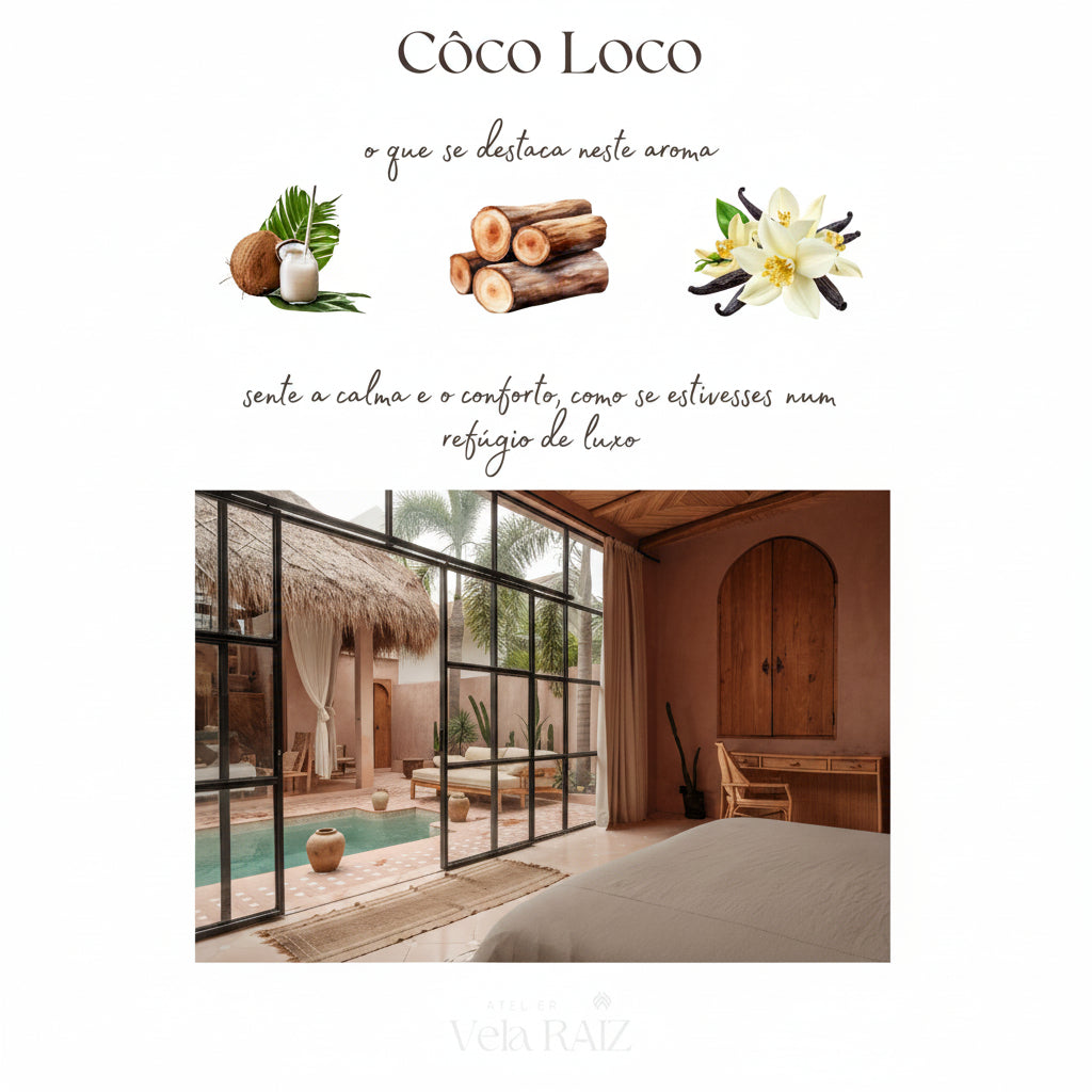 Vela Côco Loco