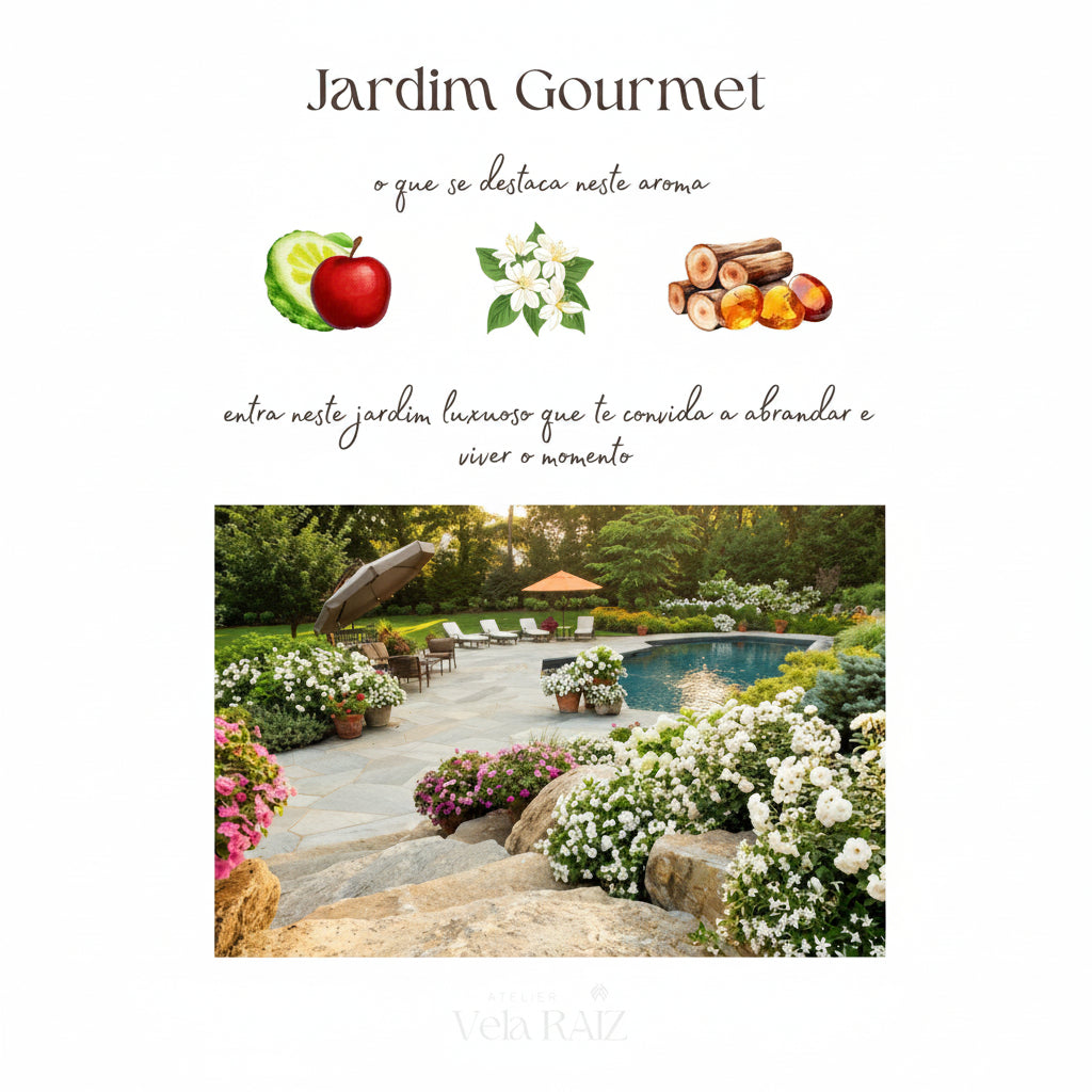 Vela Jardim Gourmet