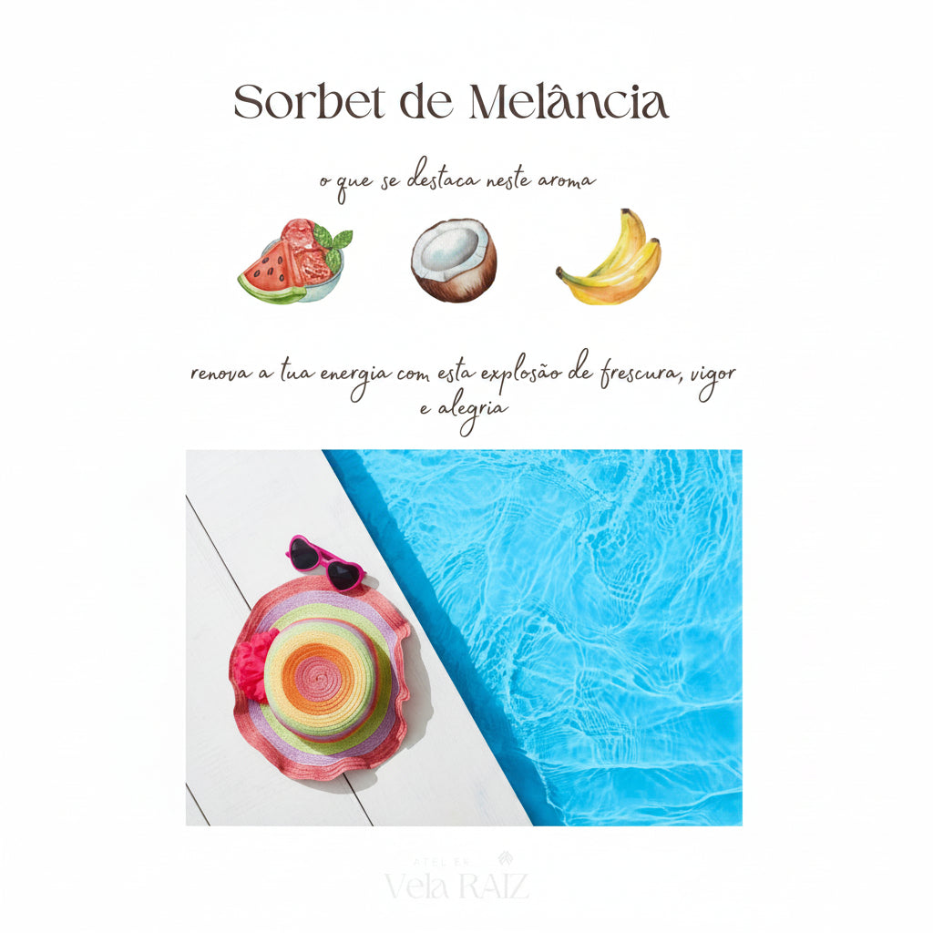 Vela Sorbet de Melância